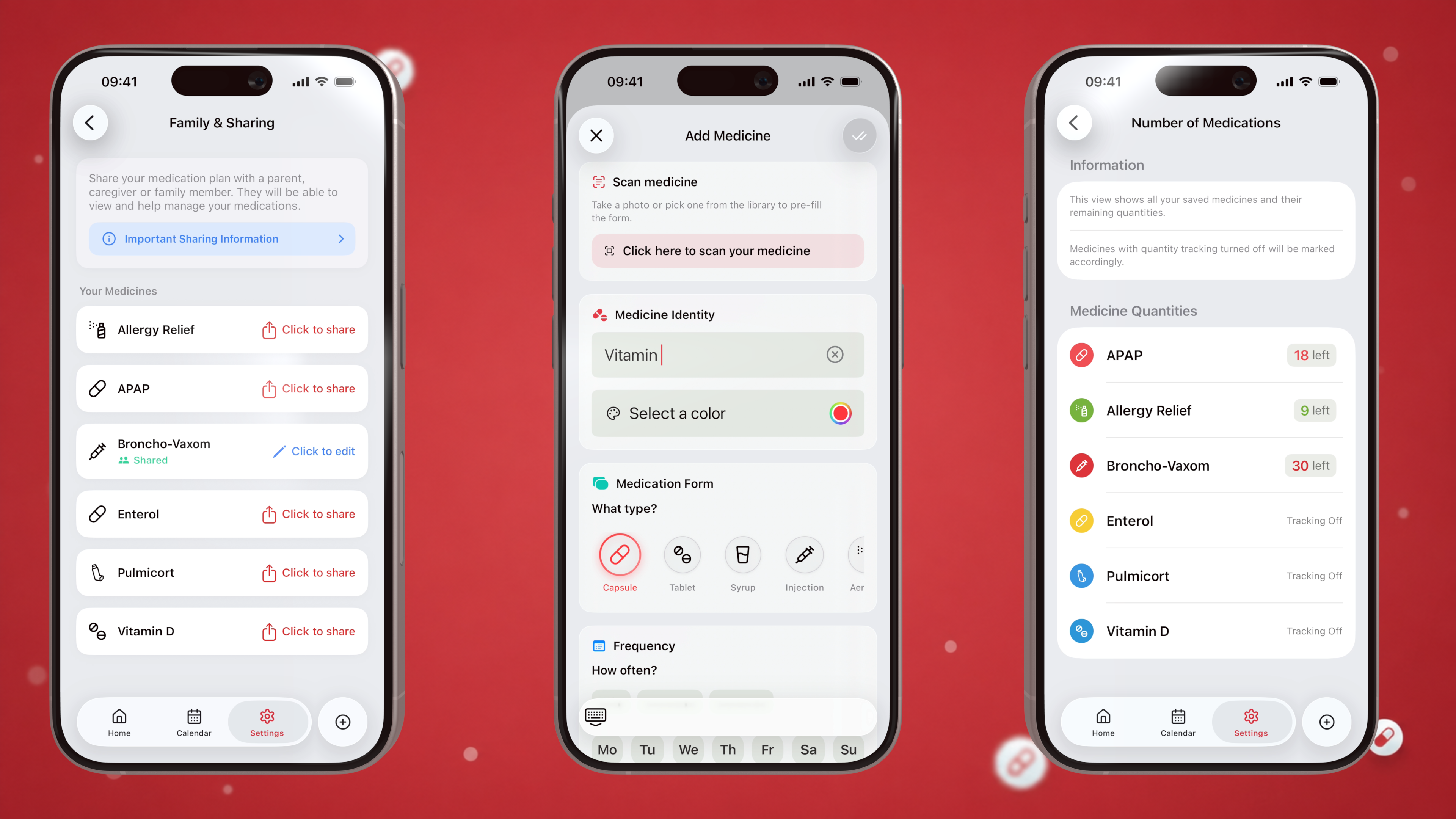 PillMemo application preview